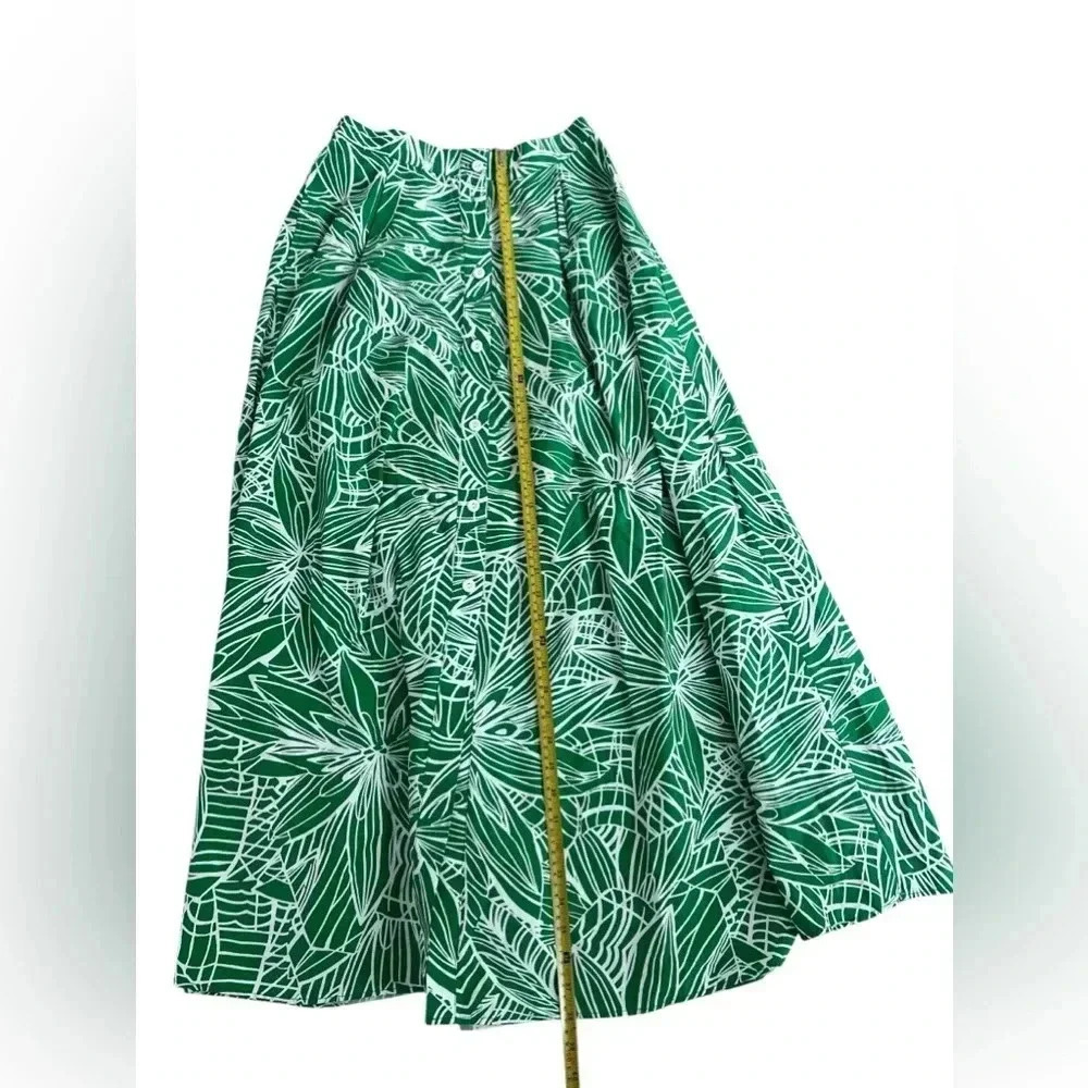 Tabitha Brown Women's Linear Floral Print Maxi Skirt - Picture 5 of 7
